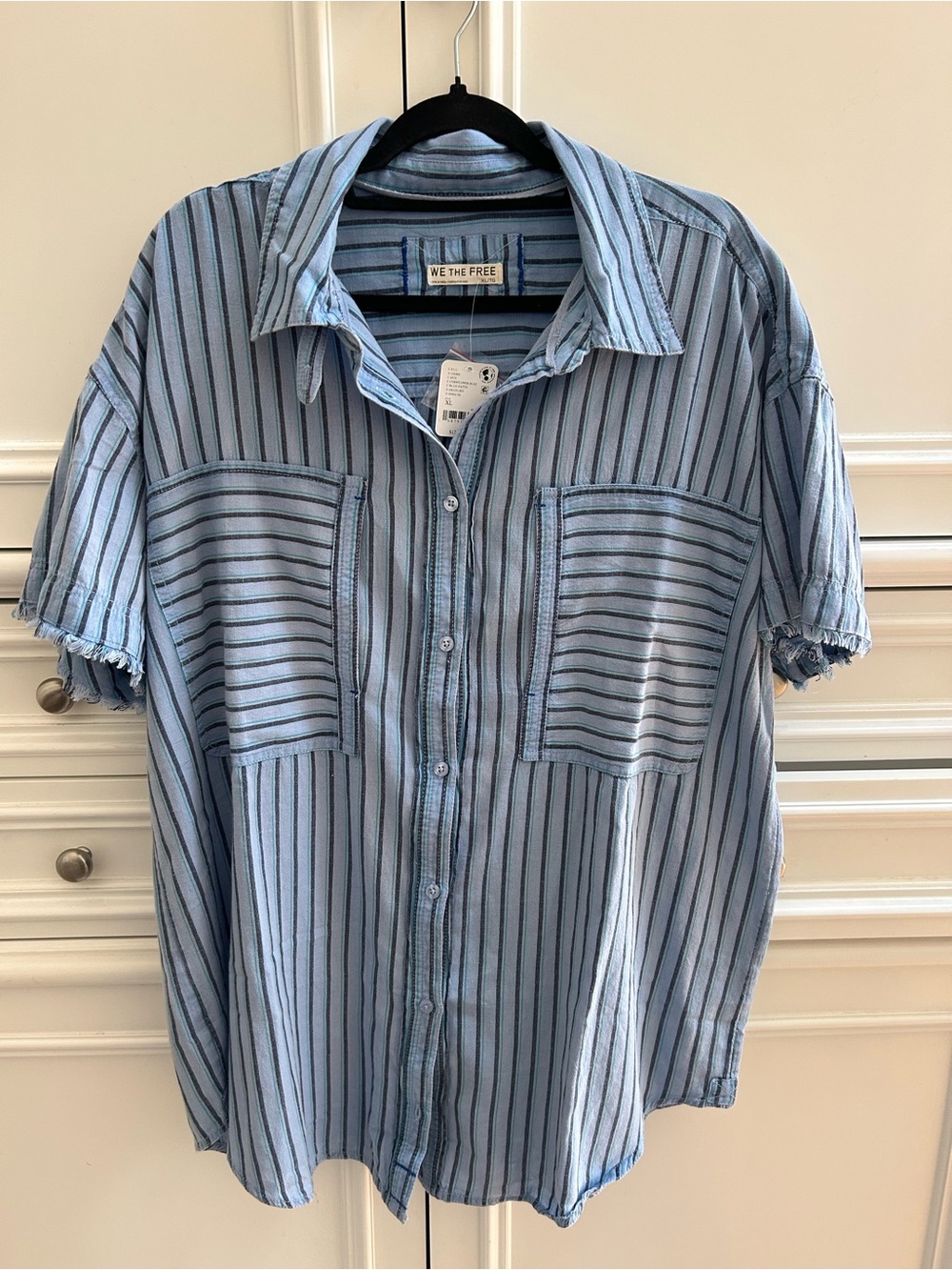 NWT We the Free Christopher Linen Shirt